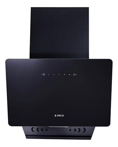 Elica 60cm 1200 m3/hr Vertical Filterless Autoclean Kitchen Chimney Black