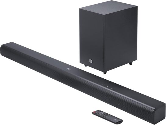 JBL Newly Launched Cinema SB550, Dolby Audio Soundbar with Wireless Subwoofer for Extra Deep Bass (250 W)
