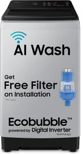 Samsung 10 kg 5 Star, AI Wash, AI Energy Mode, Wi-Fi, Ecobubble, AI VRT+(WA80F10E2LTL)