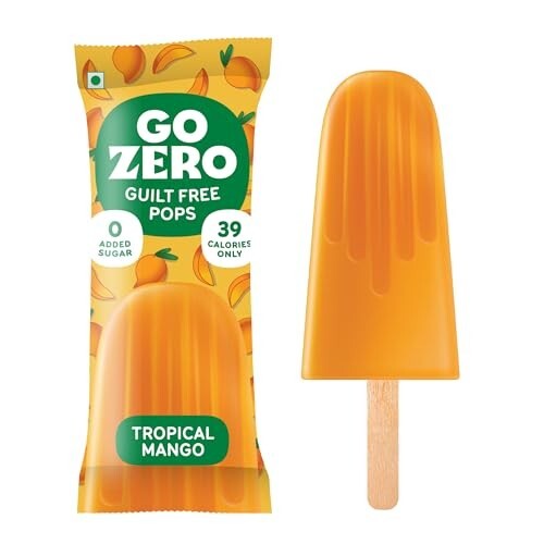 Go Zero Tropical Mango Guilt Free Fruit Pops 60 ml(location specific)