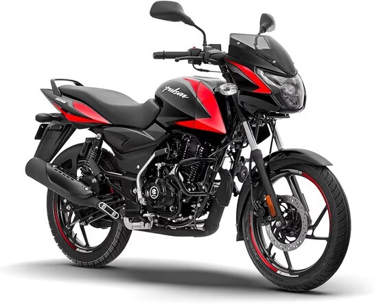 Bajaj Pulsar 125 Neon Disc Bike Ebony Black Racing 