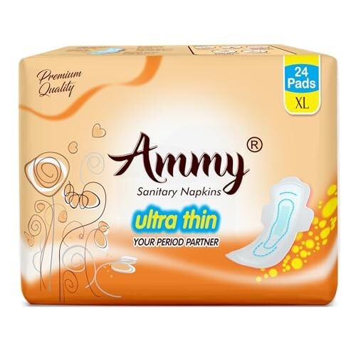 Ammy Super Absorbent Ultra Thin Sanitary Pads - 24 Pcs XL Size [Apply coupon]