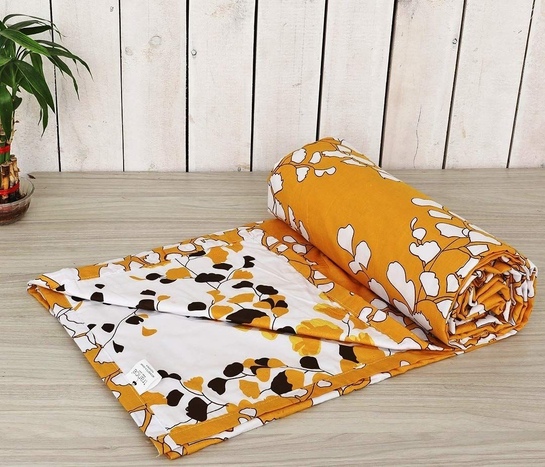 Trance Home Pure Malmal Cotton Baby Dohar | 3 Layer Swaddle | 100x70cm | 0-6 Months
