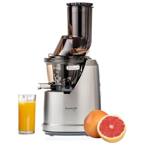 Kuvings B1700 Dark Silver Cold Press Juicer for Home