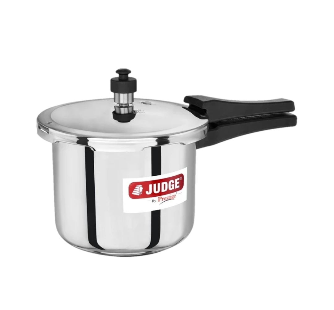 Prestige Judge Classic ACE Outer Lid Easy Grip Handle Long Lasting Regulator 3 L Induction Bottom Pressure Cooker (Stainless Steel)