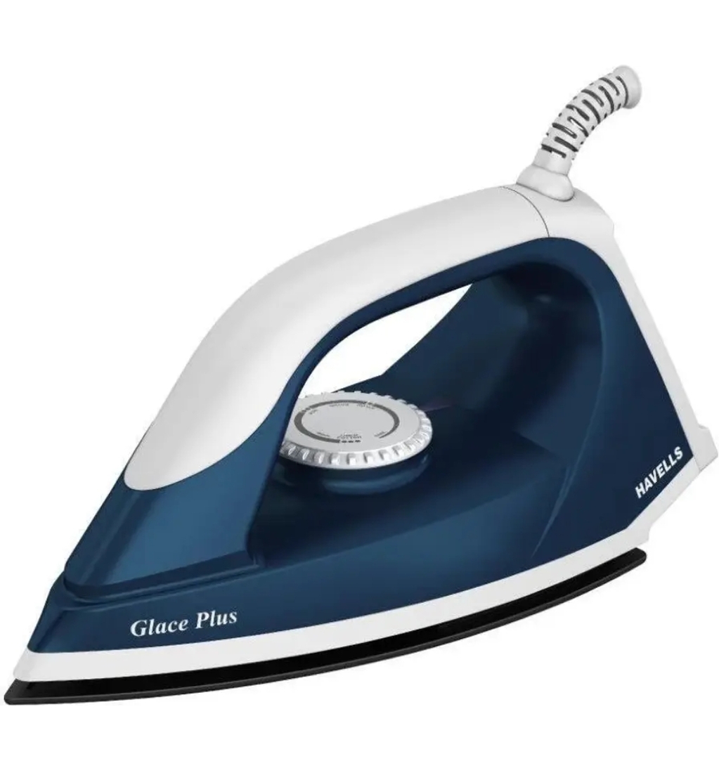 HAVELLS Glace Plus 1000 W Dry Iron (Blue)