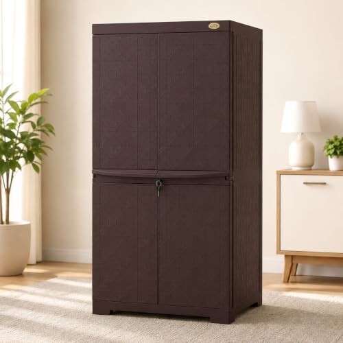 4.1 Ft x 2 Ft Storage Plastic Cupboard | 1 Year Warranty |