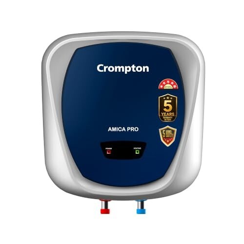 Crompton Amica Pro 15L 5‑Star Storage Water Heater (Geyser) 