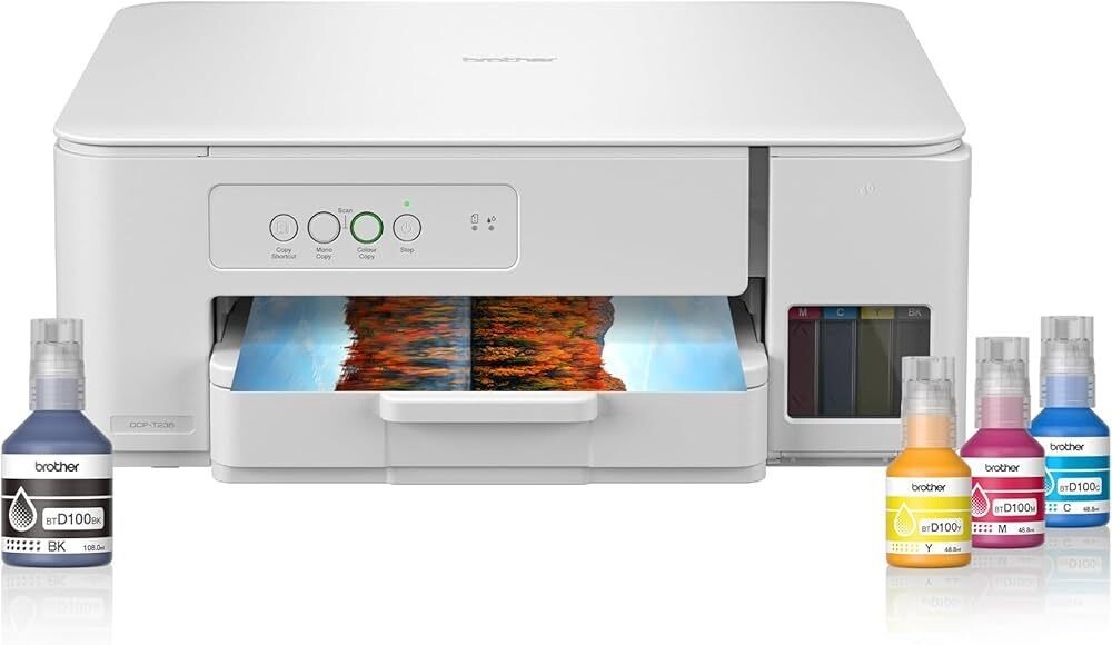 Brother Ink Tank DCP-T236 All in One (Print Scan Copy) Color Home Printer