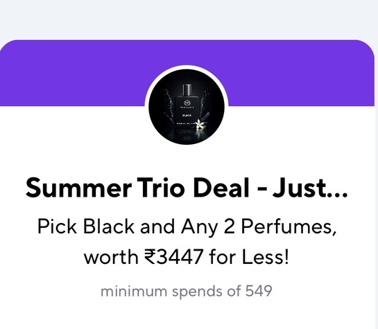 The Man Company Summer Trio Deal – Get 3 Perfumes Worth ₹3,447 at Special Price Using Coupon
