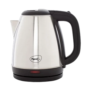 Pigeon Favourite Electric Kettle (1.5 L, Silver, Black)