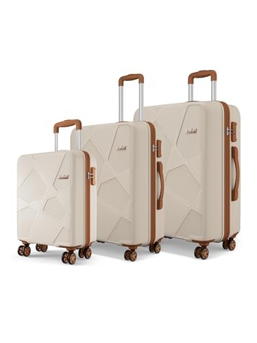 Safari Pentagon Pro 8 Wheels Set of 3 Trolley Bag