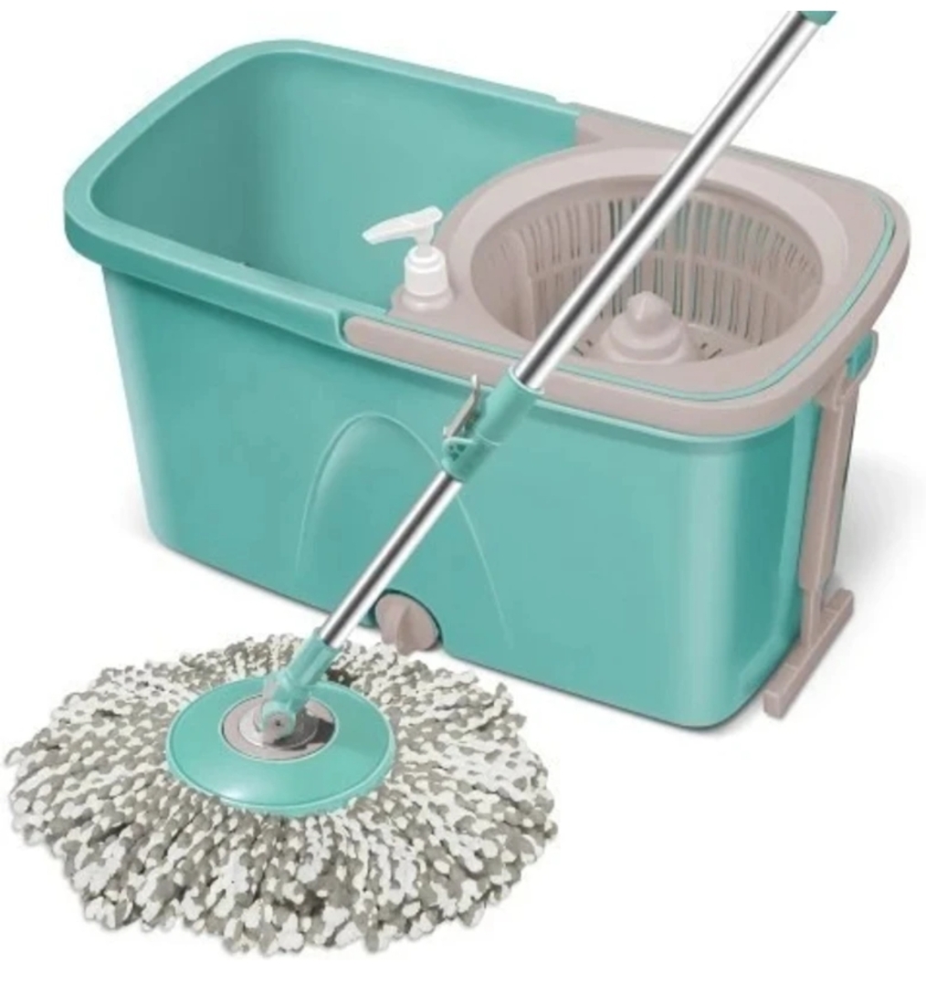 Spotzero by Milton CLASSIC SPIN Mop Set (Green)