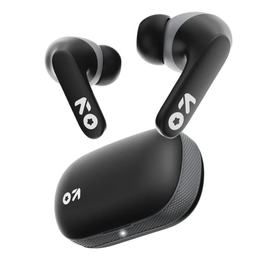 Goboult Y1 with Zen ENC Mic, 50H Battery, Fast Charging, Pro+ Calling Bluetooth Headset (Black, True Wireless)