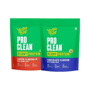 Yogabar Plant Protein Plant-Based Protein (1 kg, Chocolate, Coffee)