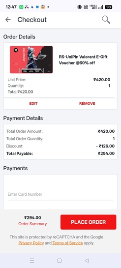 30% discount on UniPin Valorant