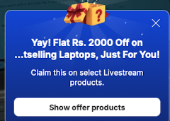 Watch Liveshop,extra 2000 Off On Laptop