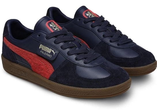 PUMA Palermo X RCB Sneakers For Men (Blue, 9)