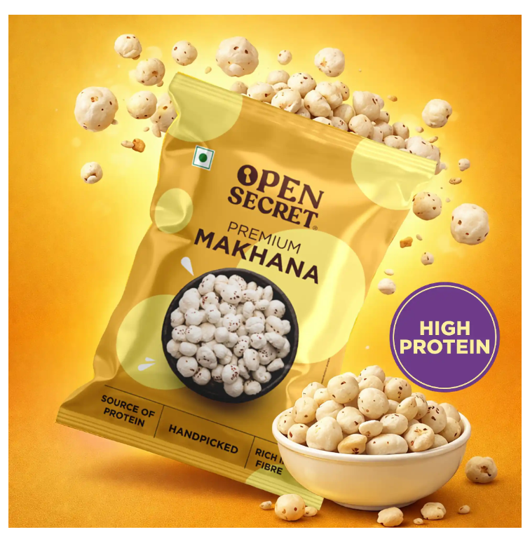 Zepto: Open Secret Makhana 200gm at 75% off(Location Specific)