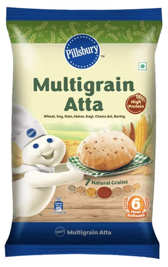 Pillsbury Multigrain Atta 5Kg - 7 Grain Blend
