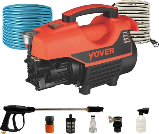 iBELL YOVER ELITE 2200W Pressure Washer | 185 Bar | 10L/min | Car & Bike Cleaning