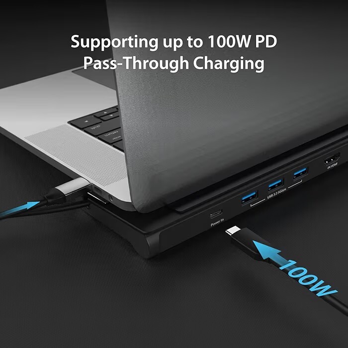 j5create USB-C Dual HDMI Docking Station (10-in-1)