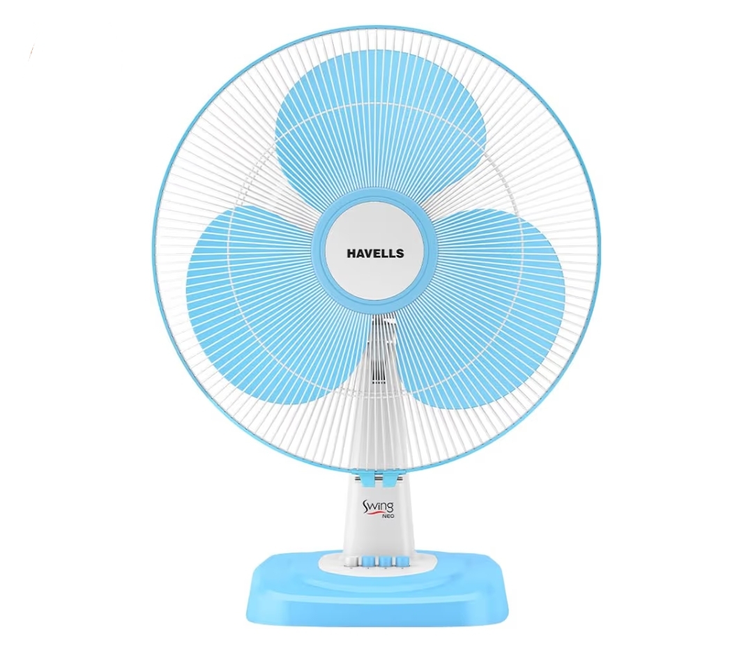Havells 400 mm SWING NEO Table Fan (ICY BLUE)
