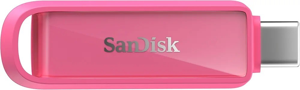 SanDisk Phone Drive with USB-C, 512GB, Upto 150 MB/s, Seastar Pink