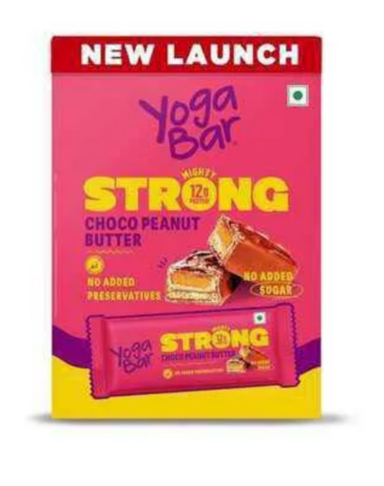 POP UPI - Yogabar Enrobed Bars Chocolate 12g Protein Bars 50g × 6