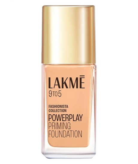 Lakme 9To5 Primer + Matte Perfect Cover Foundation, W120 Warm Crème, 25 ml