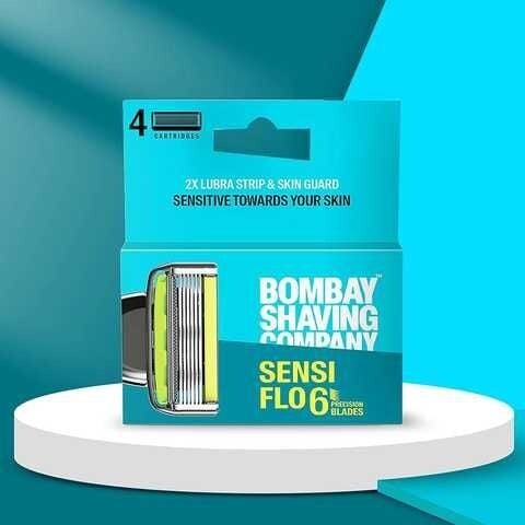 POP UPI - Sensi Flo6 / Luxe Cartridge Pack of 4 Blades 