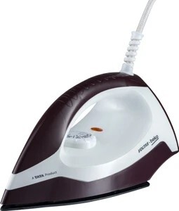On liveshop now Voltas Beko I1000VD-BGWH 1000 W Dry Iron (Burgundy & White)