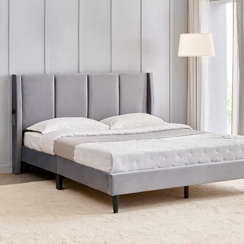Home Centre | Helios Bravo Aden Upholstered King Size Bed Without Storage