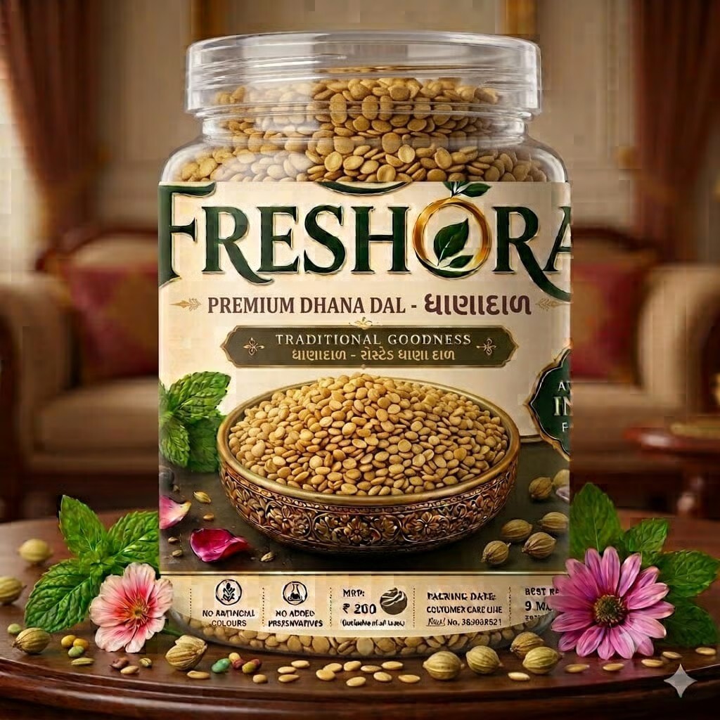 Freshora Mouth Freshner - Dhana Dal 200gm (ધાણા દાળ)
