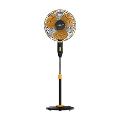 V Guard Gatimaan Pro HSP N High Speed Pedestal Fan | Orange Black | 40 cm (400mm)