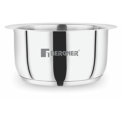BERGNER Eternity Stainless Steel Tope With Induction Compatible (2.85 Liter, Silver),Non-Stick