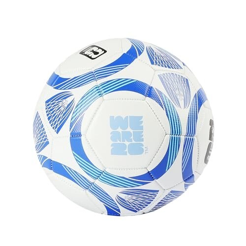 Hamleys FIFA World Cup 2026 Official Licensed Merchandise | Size 5 Football | White Blue