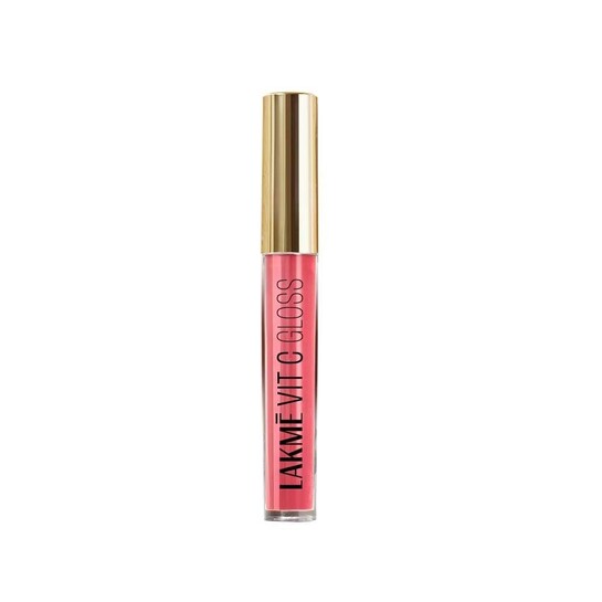 LAKMÉ SuperglowVIT C, Glossy Glass Shine Lip Gloss, PechyNudeC2