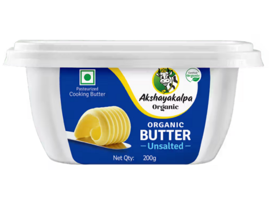 Akshayakalpa Organic Cooking Butter - Unsalted 200g @107