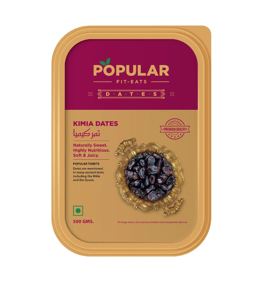 Zepto : Popular Fit Eats Dates | Kimia 500 g (Location Specific)