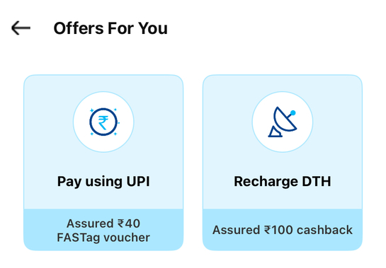 Paytm App x ₹40 Fastag Coupon Code | ₹100 CB on DTH
