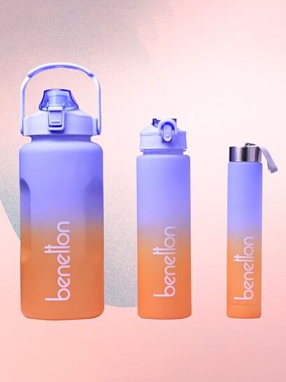 United Colors Of Benetton Water Bottle Set