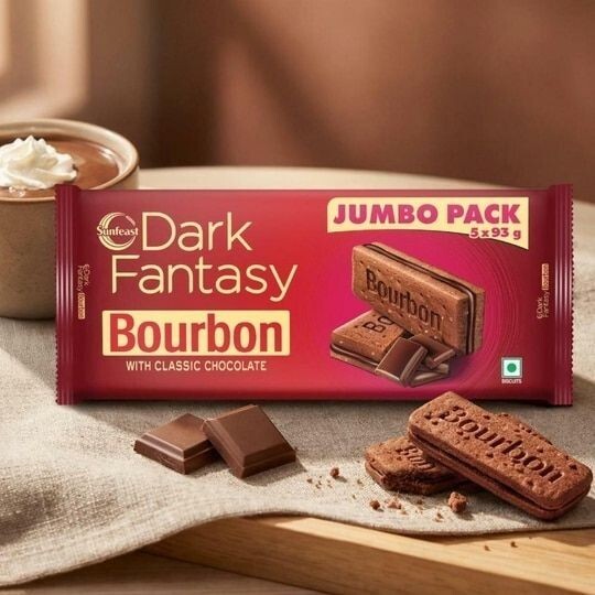 JioMart Rs. 49 - Buy Sunfeast Dark Fantasy Bourbon Biscuit 450 g (90 g x 5 pcs)