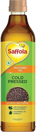 Saffola Cold Pressed Mustard Oil  [Buy 4 get ₹115 Cashback]