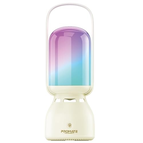 Promate Portable Speaker Lantern with 2400mAh Battery and 7-Hour Playtime