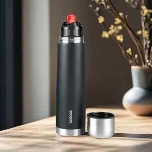 BOROSIL 24 Hours Hot & Cold Thermo Double Wall Vaccum Insulated S...more