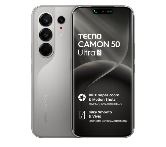 Tecno CAMON 50 Ultra 5G (Nebula Titanium, 8GB+256GB)