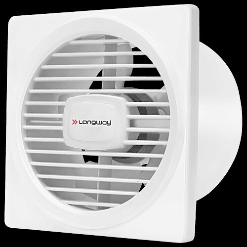 Longway Gusto 15 cm Exhaust Fan With High Speed Powerful Motor - White, 1 Unit