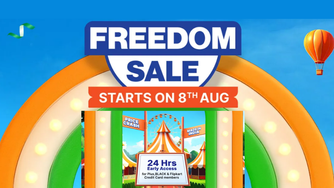 Flipkart Freedom Independence Day 2026 Starts 8th August! Offers