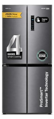 [SBI Card EMI Offer] Voltas Beko 522L 4-Door Convertible Refrigerator